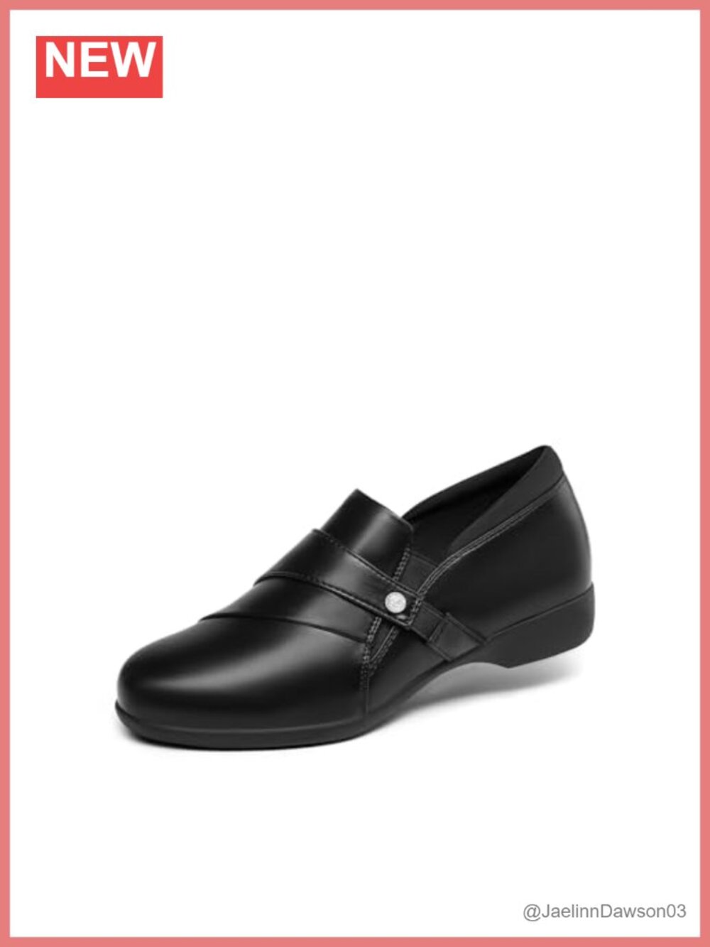 Women's Faux Leather Loafers Slip-On Business Casual Comfort